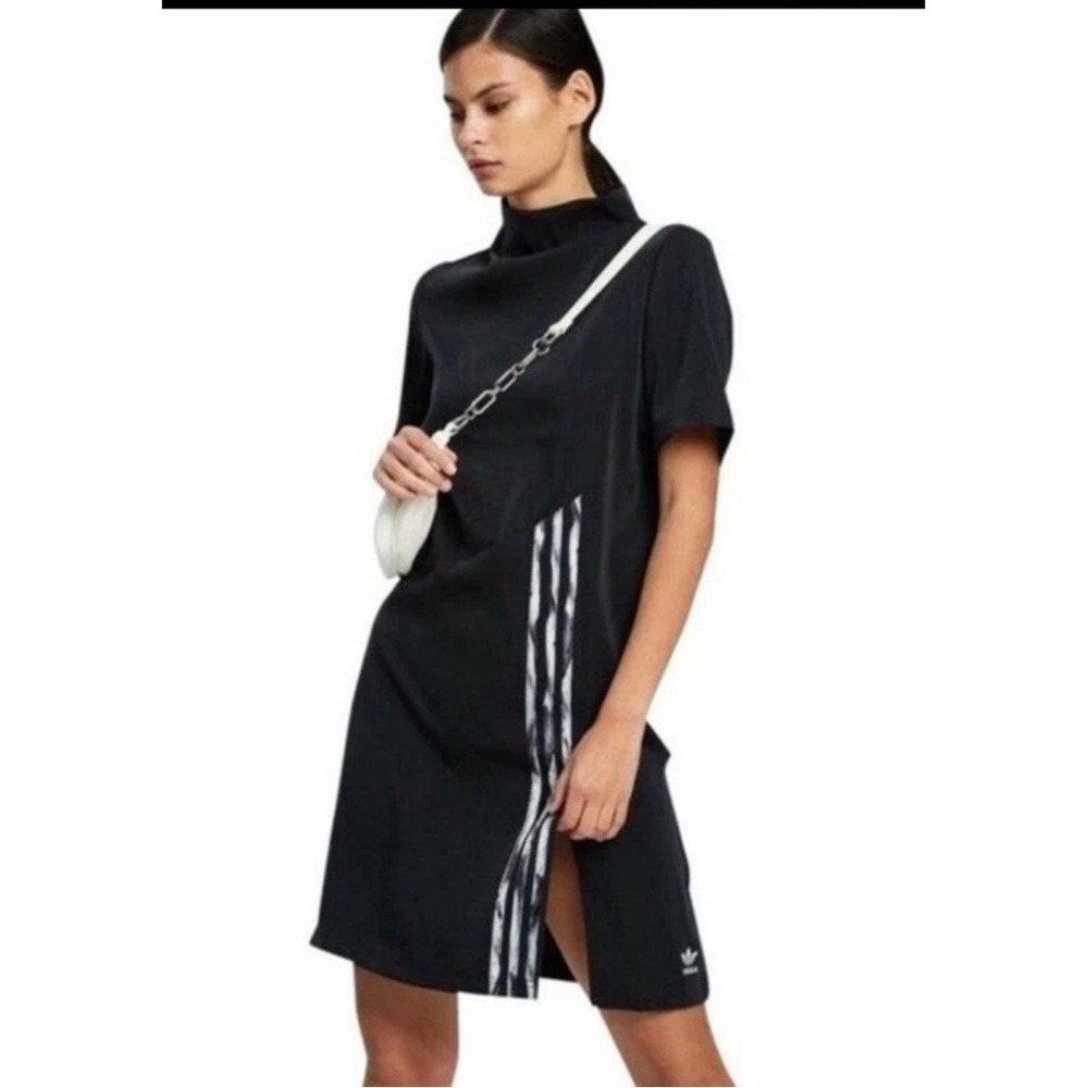 Danielle Cathari X‎ Adidas Originals DC Dress Black Women Size 2 Athlesiure
